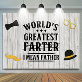 Welt Größte Vater Streifen Glücklich Väter Tag Hintergrund